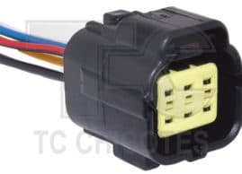 CHICOTE SERIE J / ECONOSEAL PORTA FEMEA 6VIAS