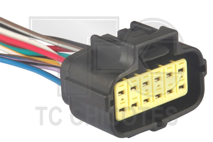 CHICOTE P/REPARO 12 VIAS PORTA FEMEA,SCANIA SERIE5