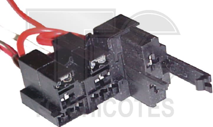 BASE PARA RELE MINI DUPLO C/PORTA FUSIVEL