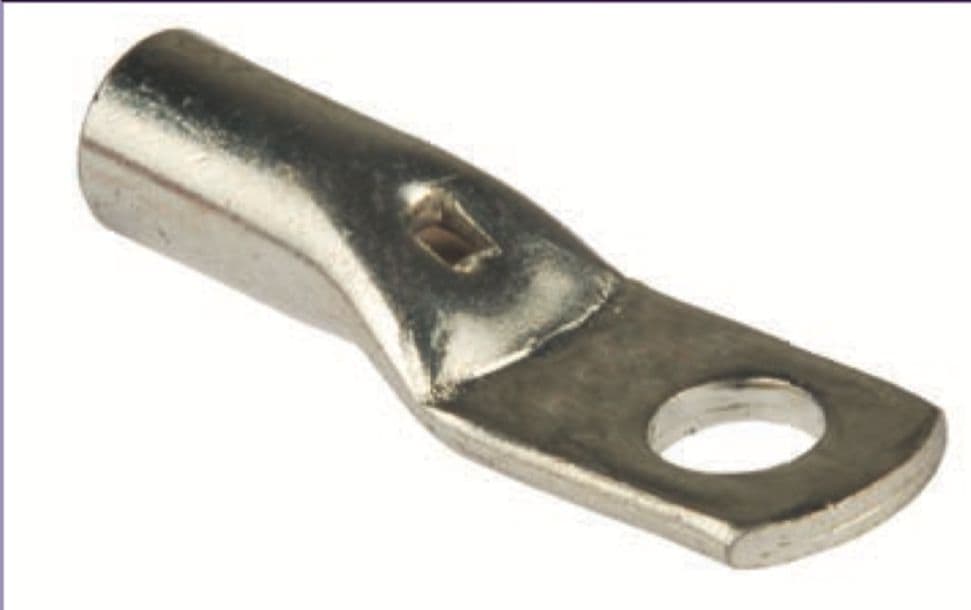 TERMINAL TUBULAR DE COMPRESSÃO 25MM/ 6.3