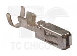 TERMINAL FEMEA 2,8M FIO 0.50 A 1.00MM