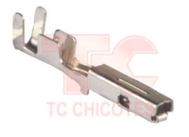 TERMINAL FEMEA 1,5MM (FIO DE 0,5 A 1,0MM)