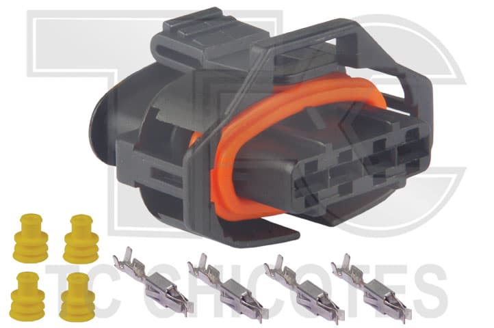 CONEC. 4 FIOS CORSA, FIAT, VECTRA SENSOR MAP