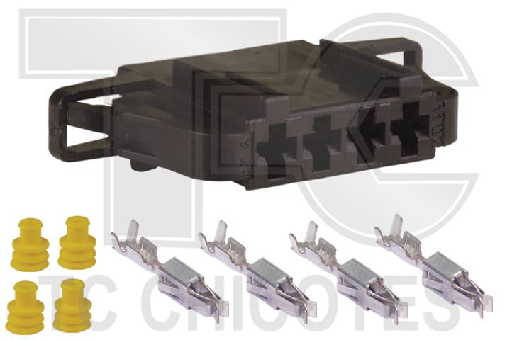 KIT REPARO 4 VIAS DAL DE FREIO FOX (PORTA FEMEA)