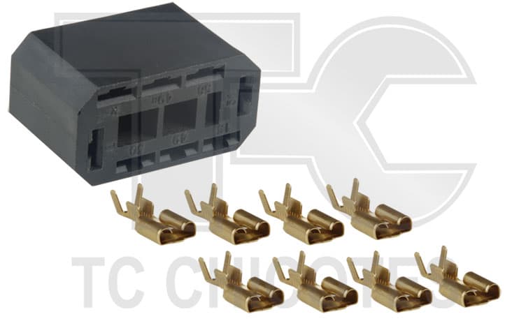 KIT REPARO 8 VIAS OVAL MB/SCANIA