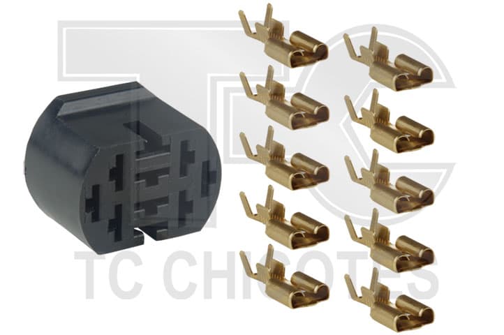 KIT REPARO 10 VIAS OVAL MB/SCANIA