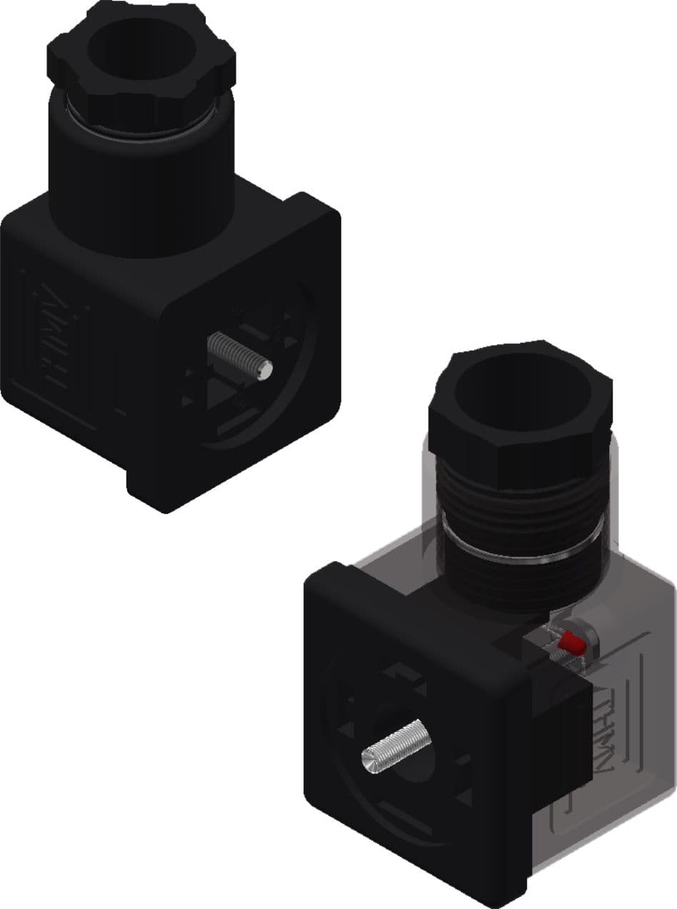 CONECTOR ELÉTRICO DIN 43650A 24V