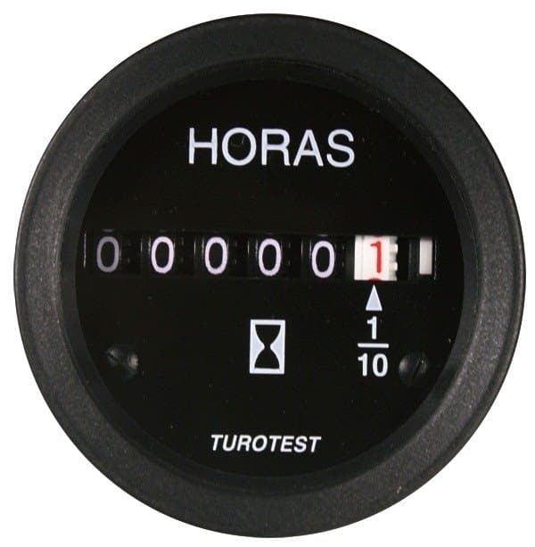 HORÍMETRO 52MM  BIVOLT (12/24V)