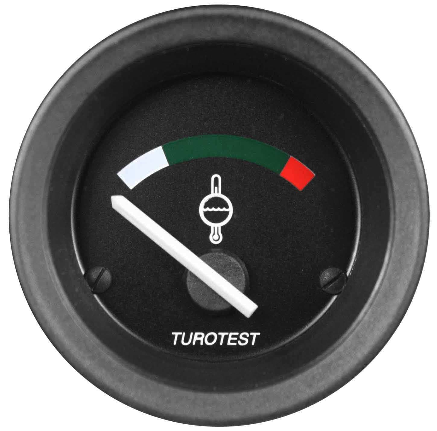 INDICADOR ELÉTRICO TEMP. ÁGUA 52MM 40-120°C 12V