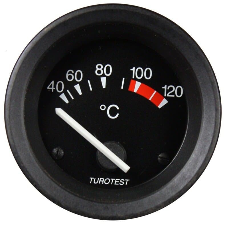 INDICADOR DE TEMPERATURA 60MM 40-120°C 12V