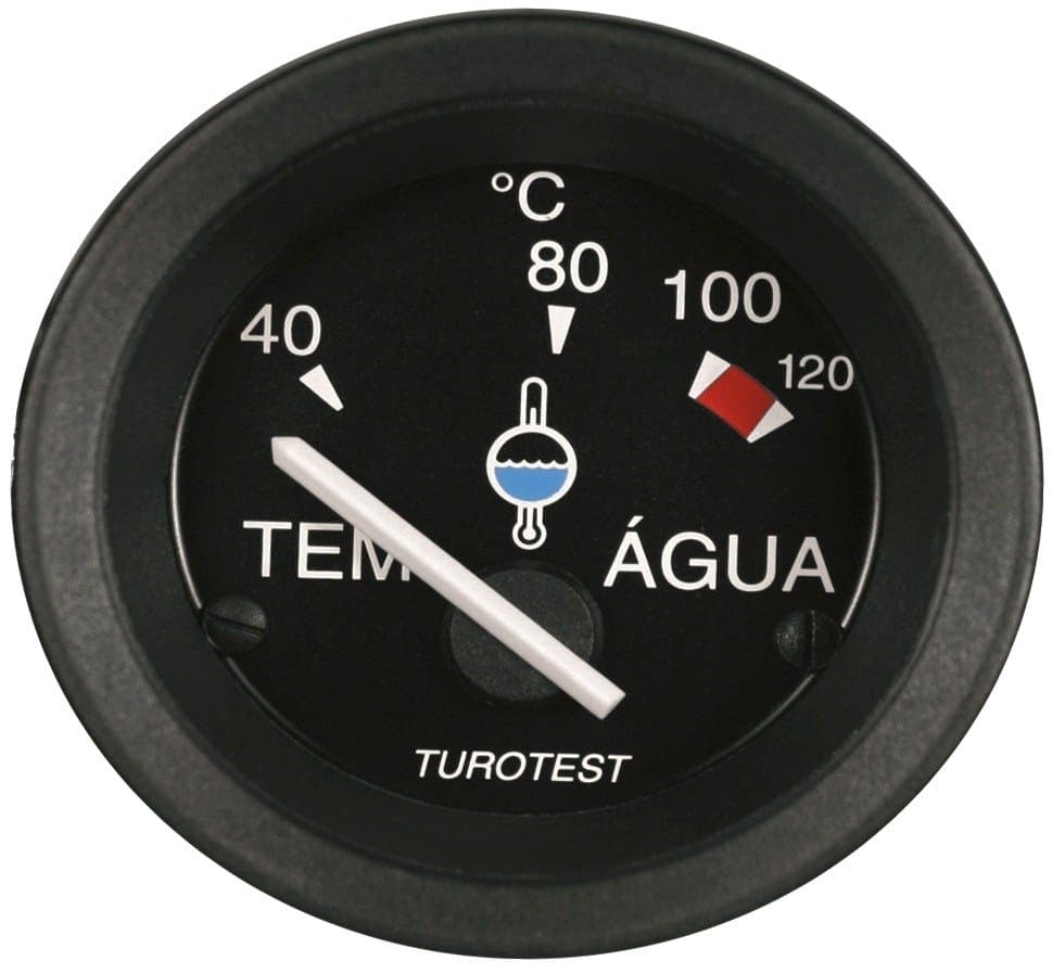 INDICADOR ELÉTRICO DE TEMP. 52MM 40-120°C 12V