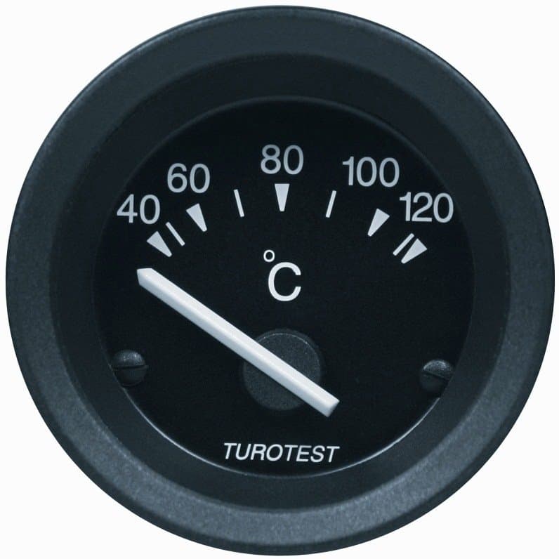 INDICADOR DE TEMPERATURA 52MM 40-120°C 12V
