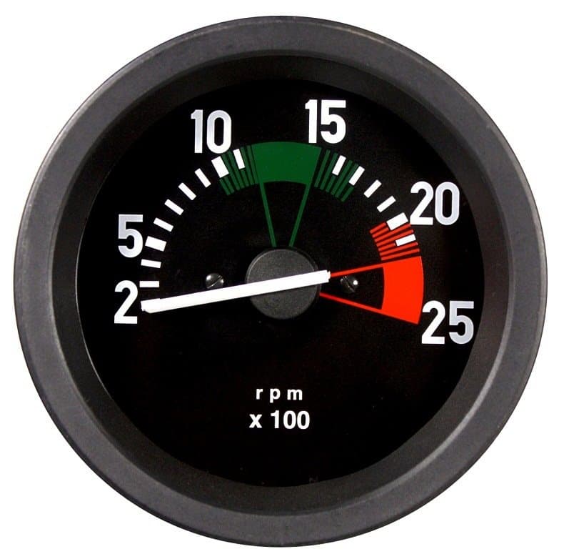 TACÔMETRO (CONTAGIROS) 100MM 2.500 RPM 12V