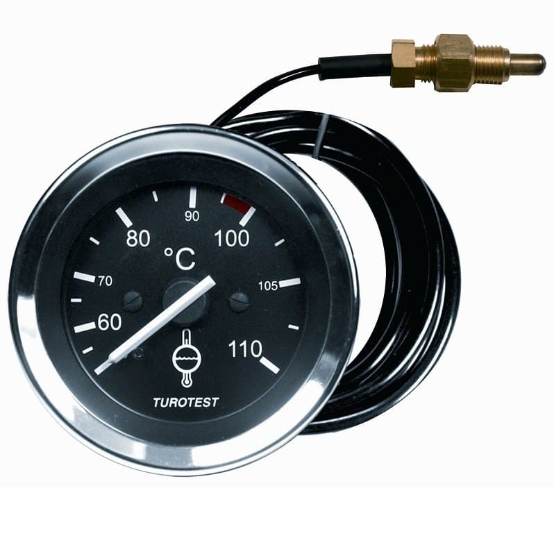INDICADOR MECÂNICO TEMP. 60MM 40-110°C CABO 3,50M