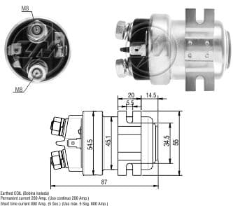 AUT. AUX. UNIVERSAL 12V ONIBUS E CAMIN. MB