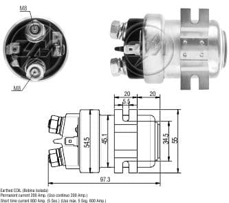 AUT. AUX. UNIVERSAL 24V ONIBUS E CAMIN. MB
