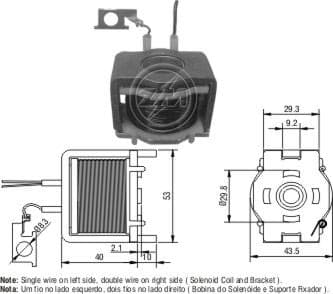 BOBINA EMBOLO NIPPONDENSO PART. CHRYSLER, DODGE, P