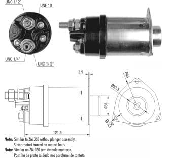 AUT. 24V 37MT DELCO MB CASE CATERP. JHON DER FIATA
