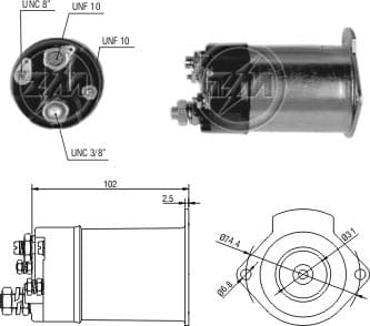 AUT. DELCO OPALA C10 14 60 MF CASE