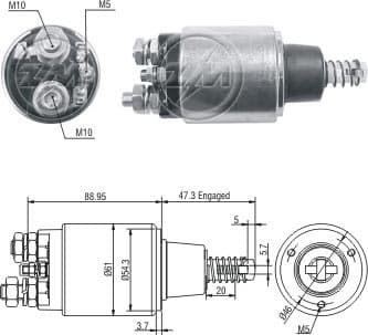 AUT. BOSCH F350 NEW HOLLAND