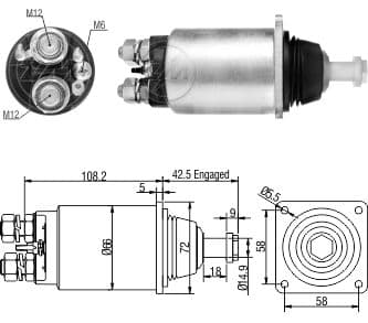 AUT. 12V BOSCH JE FORD MB VW