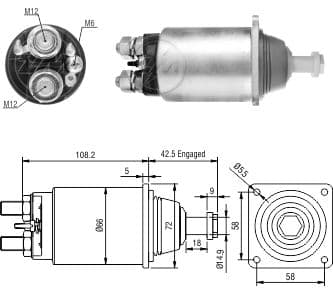 AUT. 24V BOSCH JE SCANIA MOT. INDUSTR.