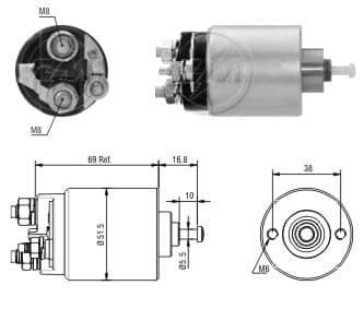 AUT. 12V FORD C-MAX FIESTA FOCUS VOLVO C3 XC60 V50