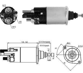 AUT. 24V 38MT DELCO CUMMINS VW18310 25320 CONST