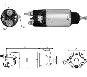 AUT. 12V MITS. VOLVO FH IMPORTADO