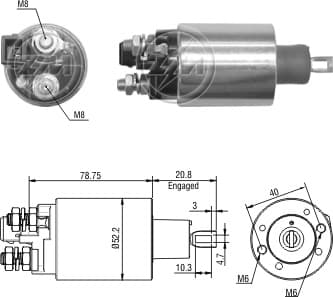AUT. PRESTOLITE F250 F350