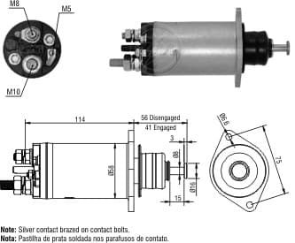 AUT. 24V 29MT MB ACELLO ATEGO 914 915 MOTOR OM