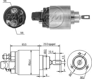 AUT. BOSCH S10 FRONTIER XTRAIL NISSAN MWM