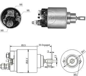 AUT. 12V BOSCH UNO 1.0 2010 MILLE ECONOMY