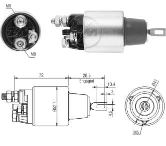 AUT. 12V TIPO BOSCH IVECO DAILY