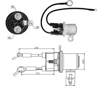 AUT. AUX. MITS. 24V MB 1831 1835 ACTROS 4143 TRAVE