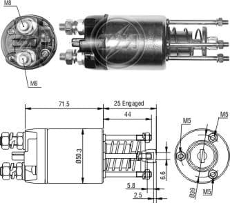 AUT. M.MARELLI TIPO 1.4 1.6 2.0 TEMPRA 1.4/1