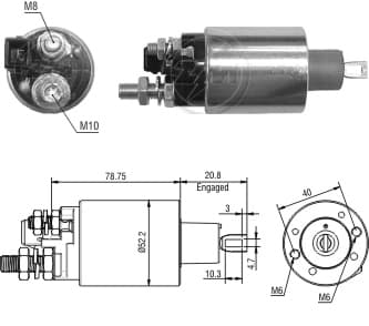 AUT. PRESTOLITE AGRALE 5075 5085 BX F100 F150 F250