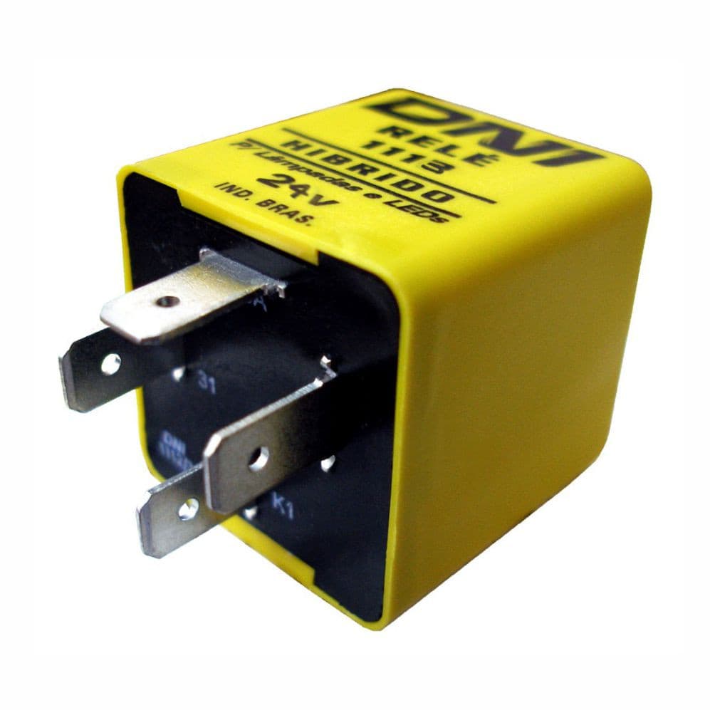 RELE DE PISCA HIBRIDO 24V. LAMPADA LED
