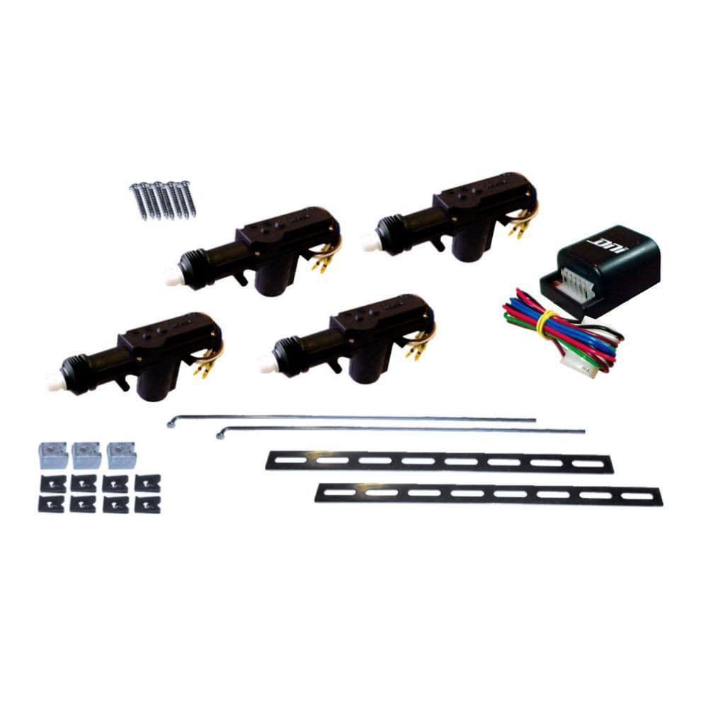 KIT DE TRAVAS P/ VEIC. 4 PORTAS 12V