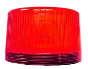 SINALIZADOR VISUAL FLASH VERMELHO 12V.