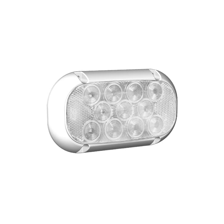 LANTERNA TETO UNIVERSAL LED MOLDURA BRANCA
