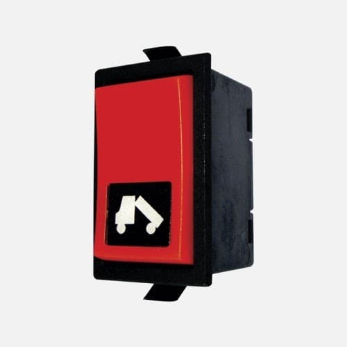 INTERRUPTOR ACIONADOR DE CAÇAMBA LED BRANCO VOLVO