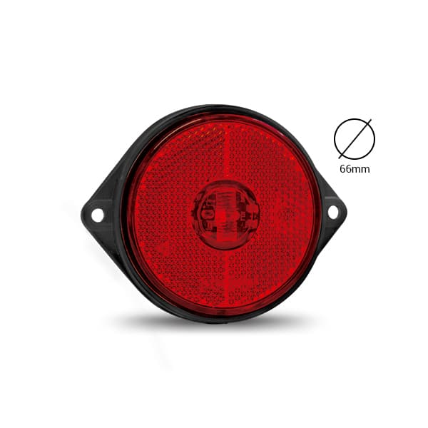 LANT. LAT. RANDON OVAL 66MM LED VM C/CON FIX LATE