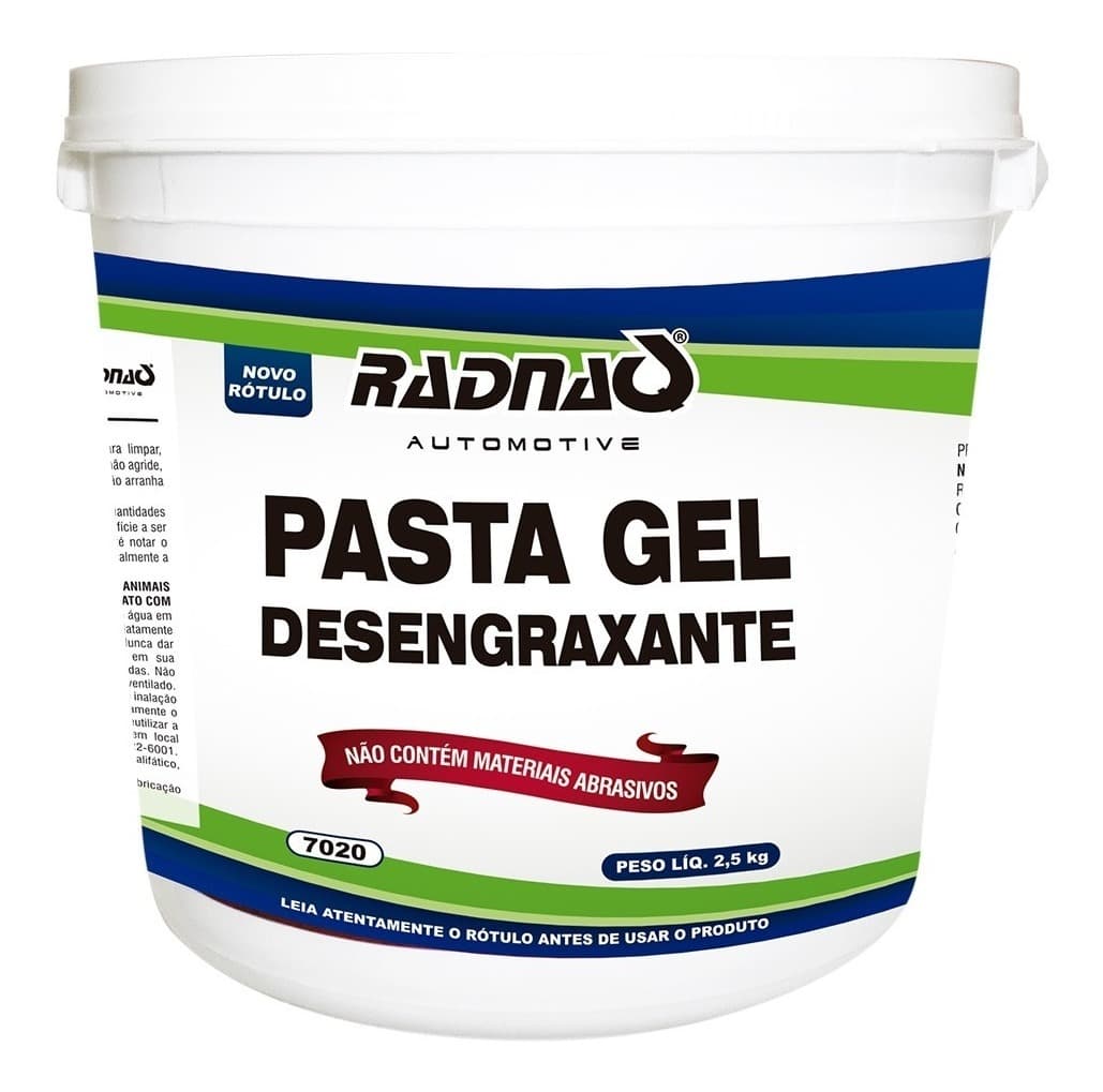 PASTA GEL DESENGRAXANTE 2,6 KG UNIDADE