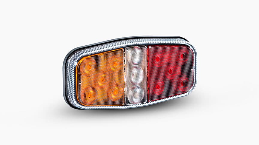 LANT. TRAS. UNIVERSAL LED C/RE 12V CONEC. 5VIAS