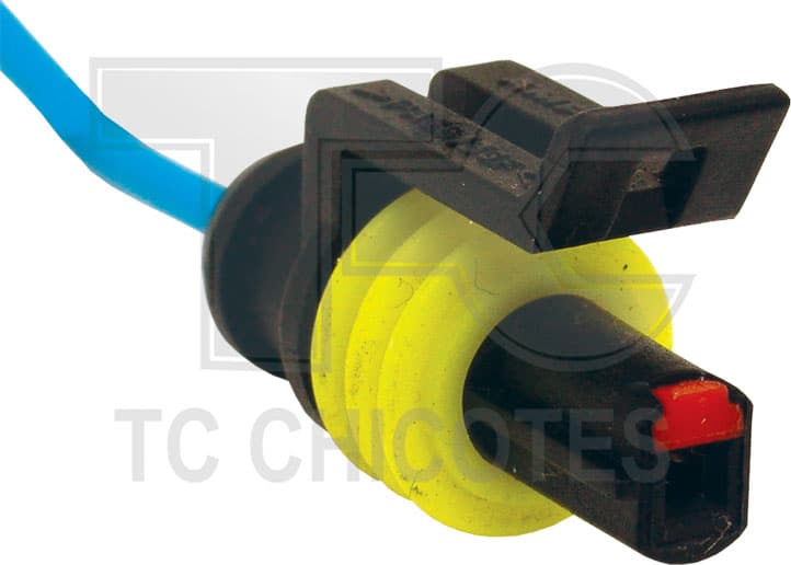 CONECTOR 1 VIA INJ.EL./VAO MOTOR C/TERM. C/FIO