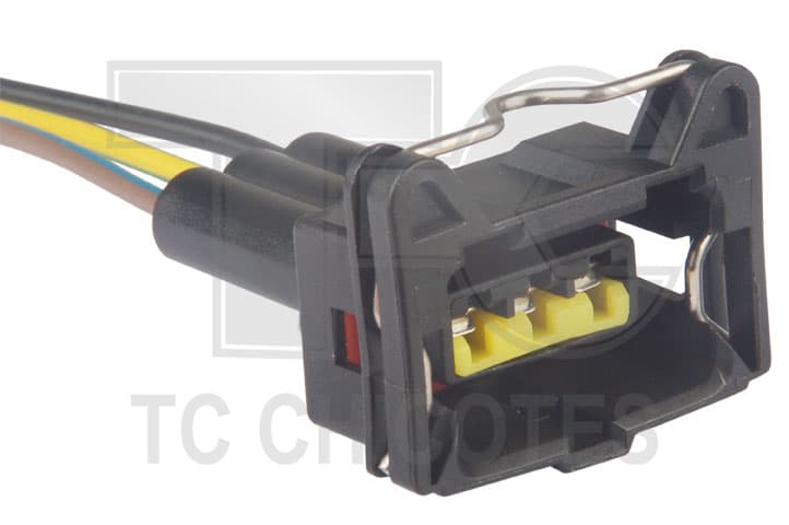 CONECTOR 3 VIAS SENS.ROT./DETONACAO C/ FIO