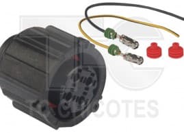 KIT P/REPARO 4 VIAS LINHA PESADA PORTA FEMEA 2 FIO