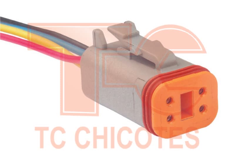 CHICOTE P/REPARO DEUSTCH AGRICOLA/CAMINHOES/4VIAS