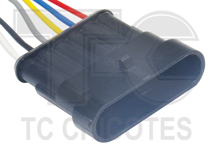 CHICOTE REPARO 6 VIAS PORTA MACHO SUPERSEAL